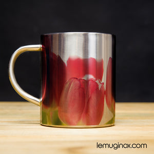 Tasse en Inox Tulipes